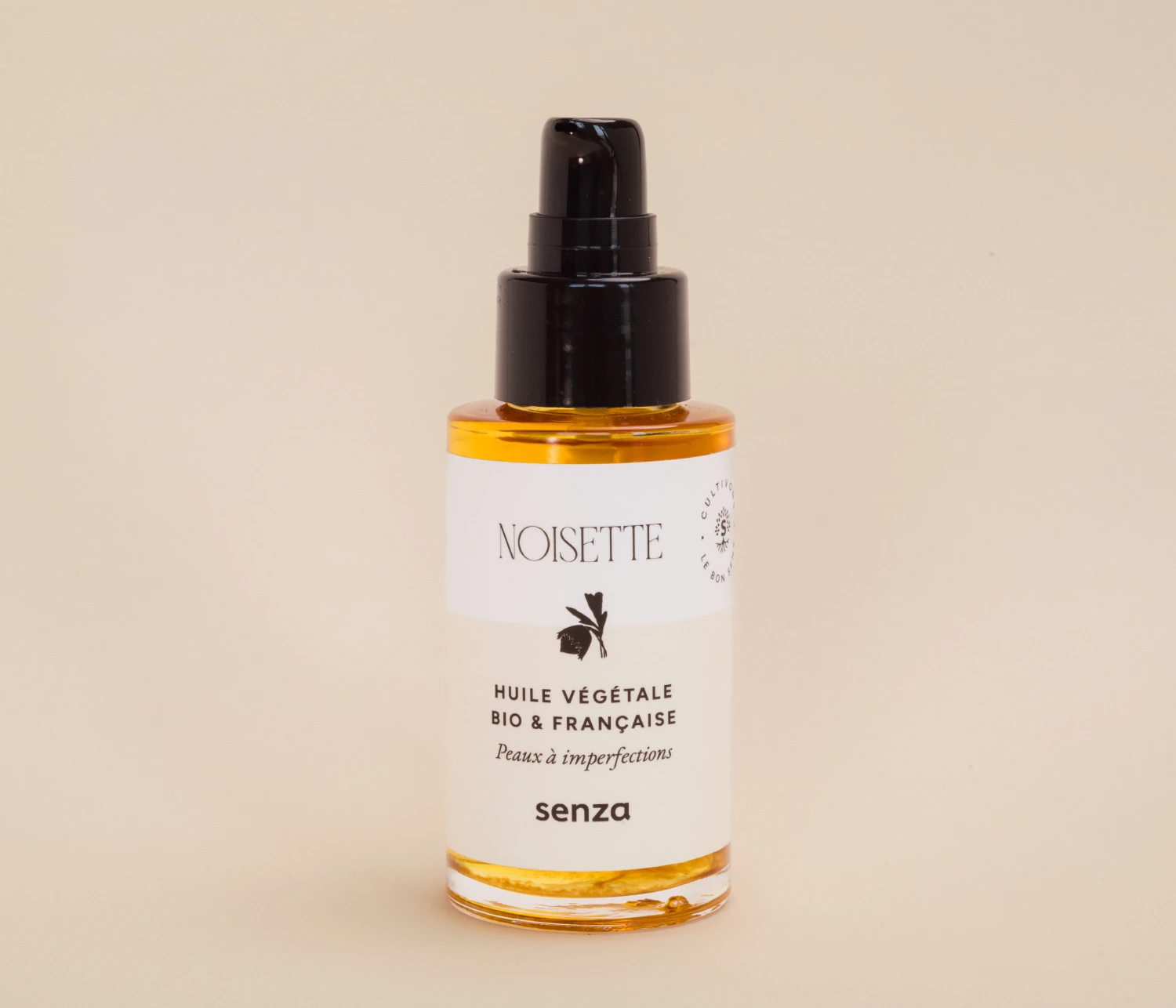 Huile de noisette pour le visage