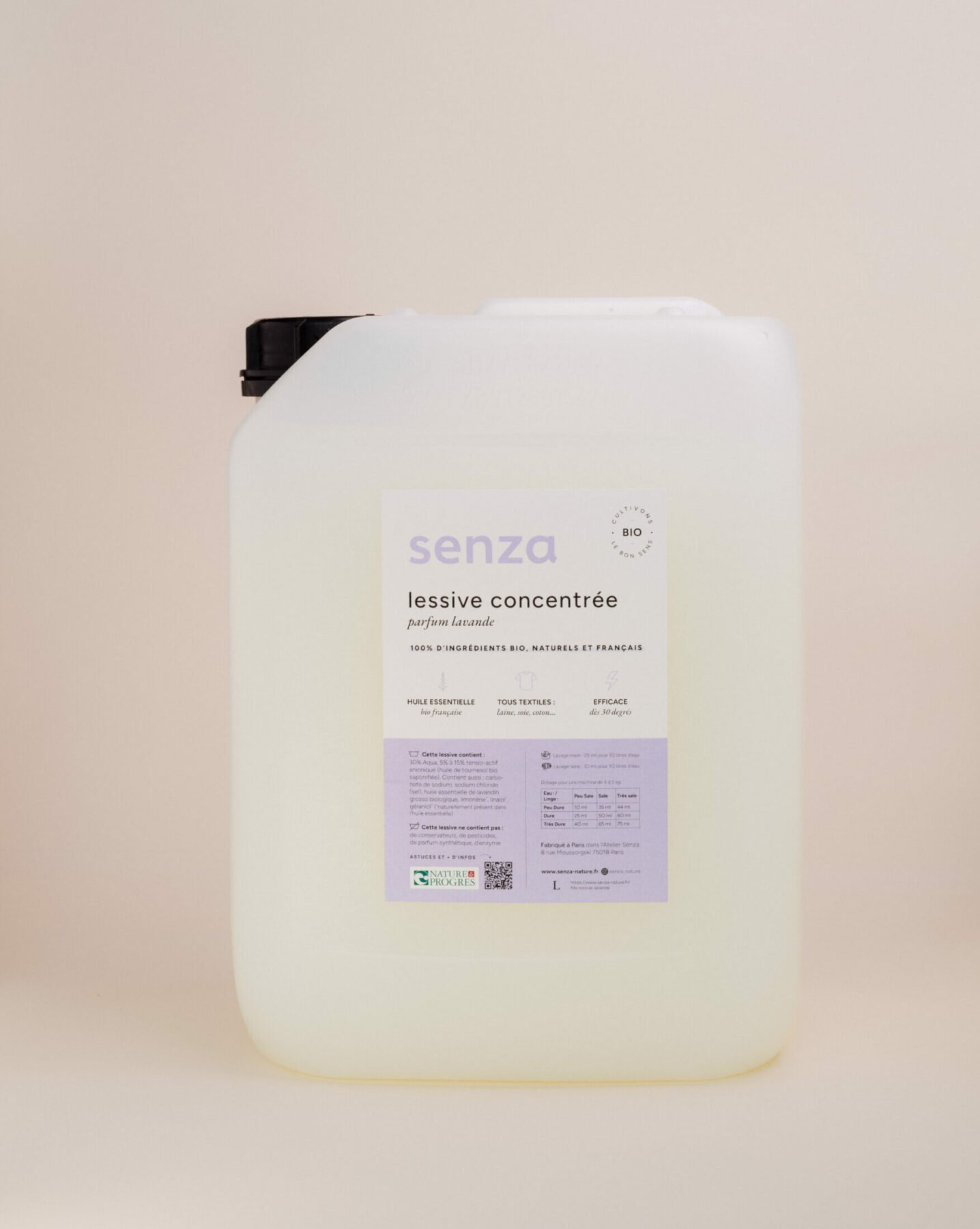 Lessive lavande écologique et naturelle
