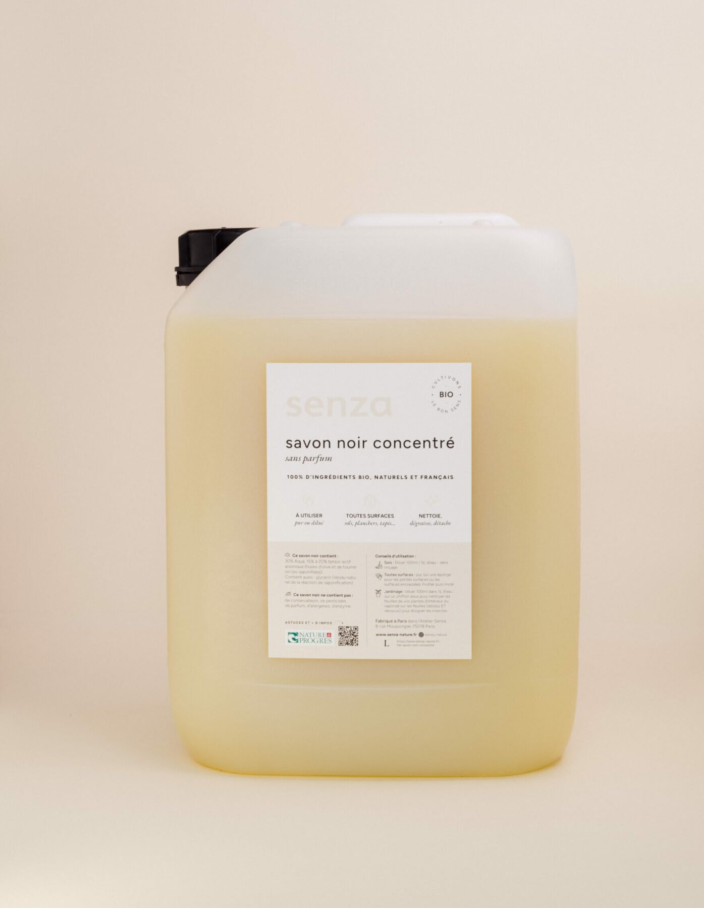 Savon noir ménager écologique