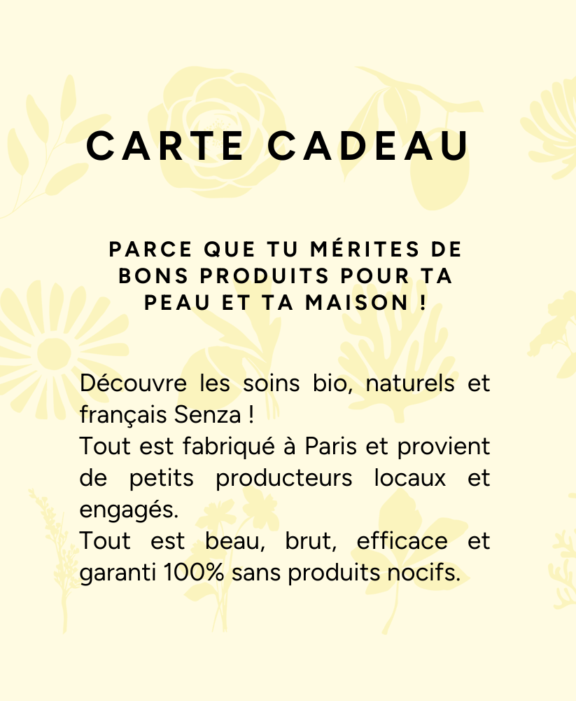 Carte cadeau carte cadeau